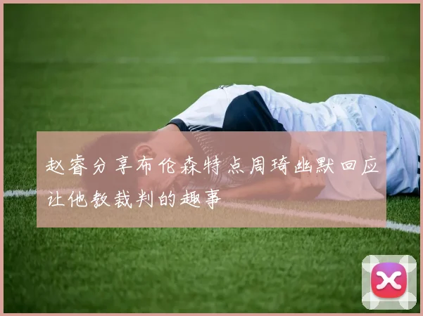 赵睿分享布伦森特点周琦幽默回应让他教裁判的趣事